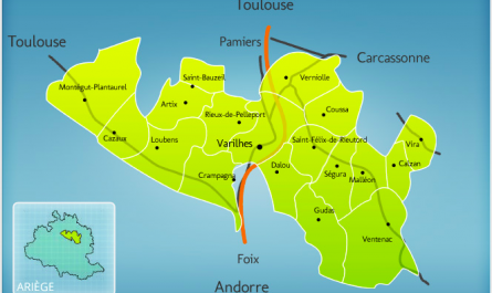Ariège circuit villes et communes de France
